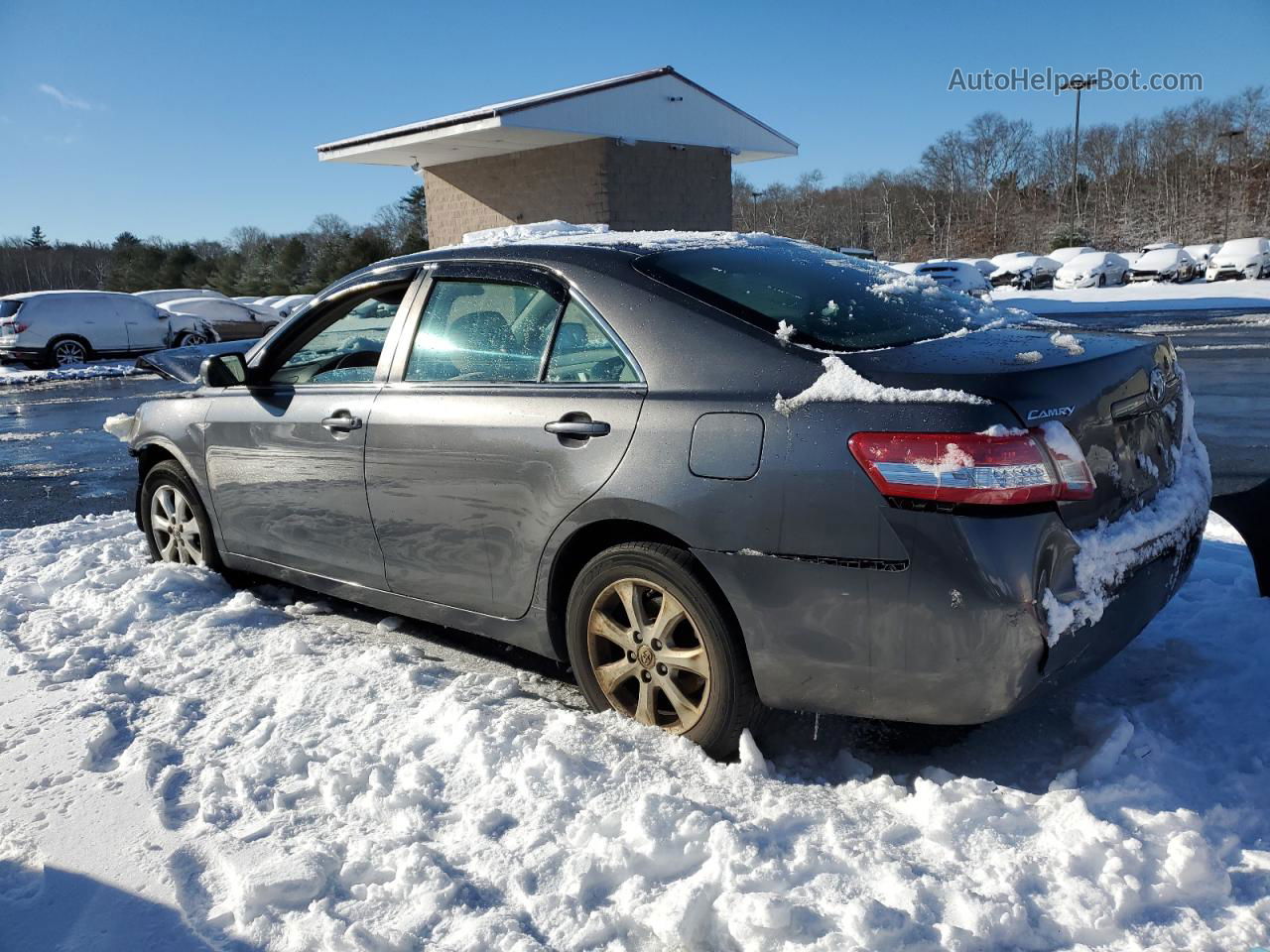 2011 Toyota Camry Base Серый vin: 4T4BF3EK5BR105357