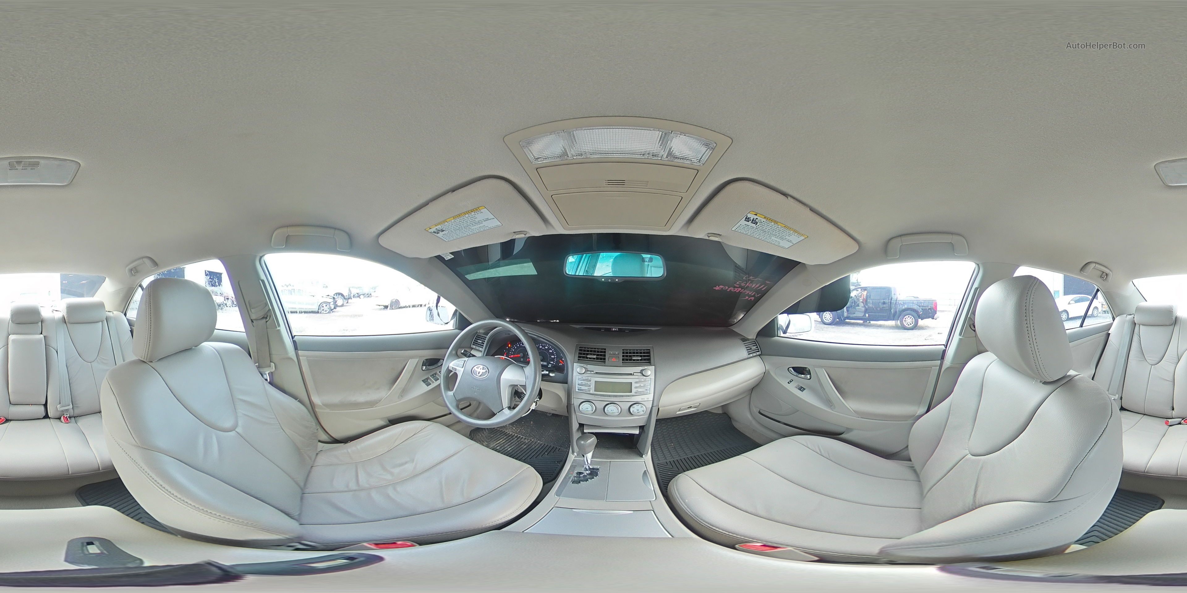 2011 Toyota Camry Base White vin: 4T4BF3EK5BR109036