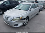 2011 Toyota Camry   Silver vin: 4T4BF3EK5BR113197