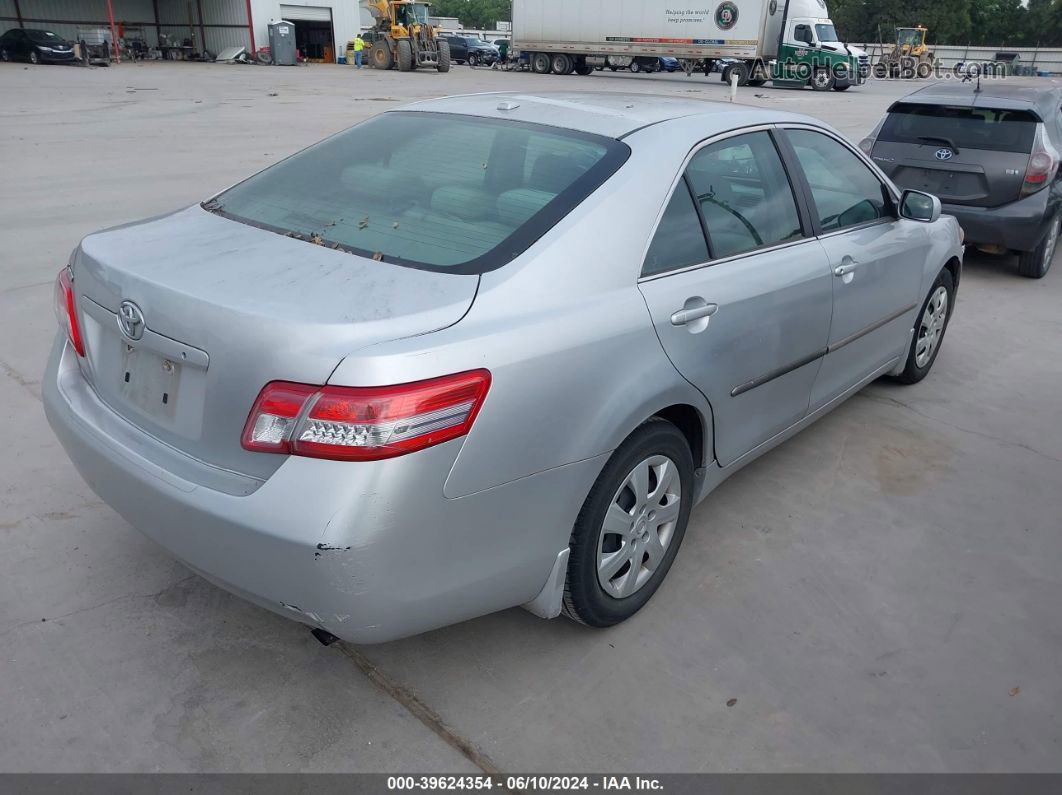 2011 Toyota Camry   Silver vin: 4T4BF3EK5BR113197