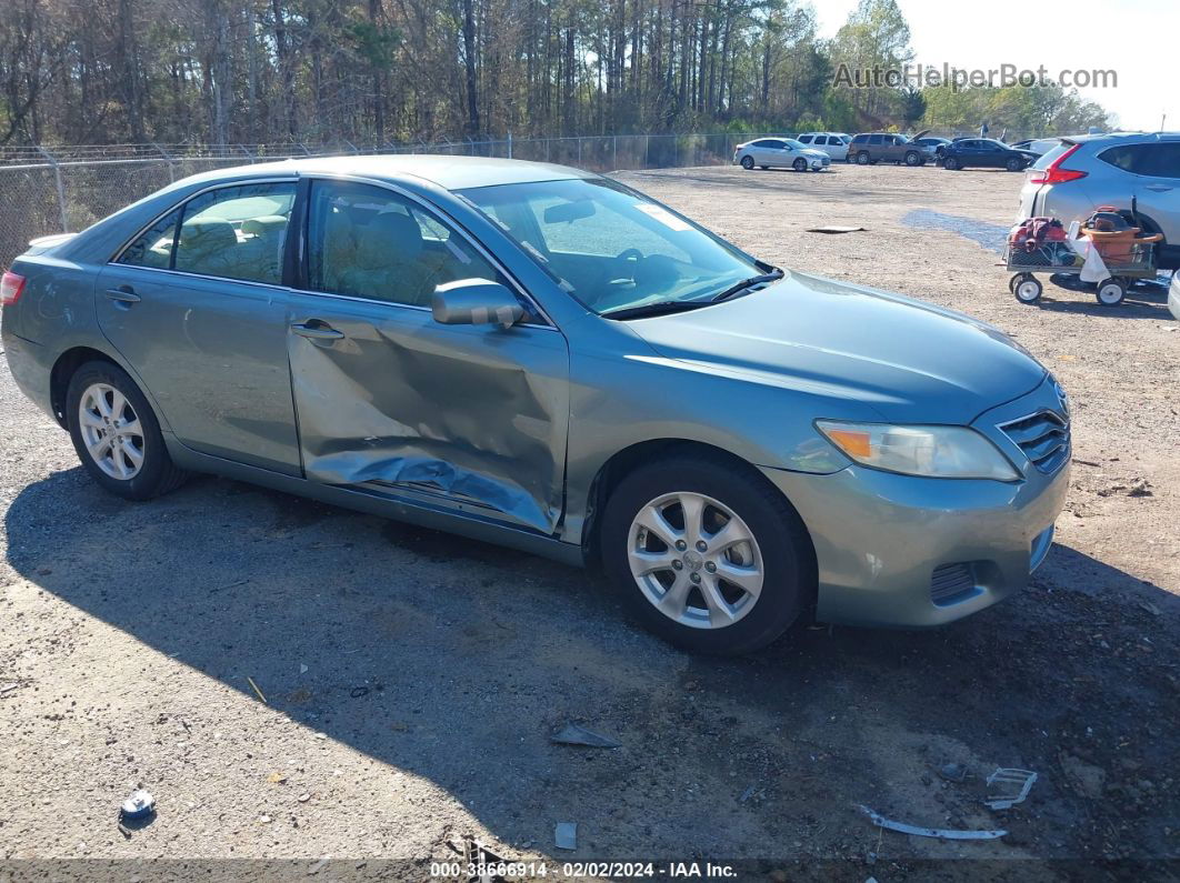 2011 Toyota Camry Le Бирюзовый vin: 4T4BF3EK5BR116651