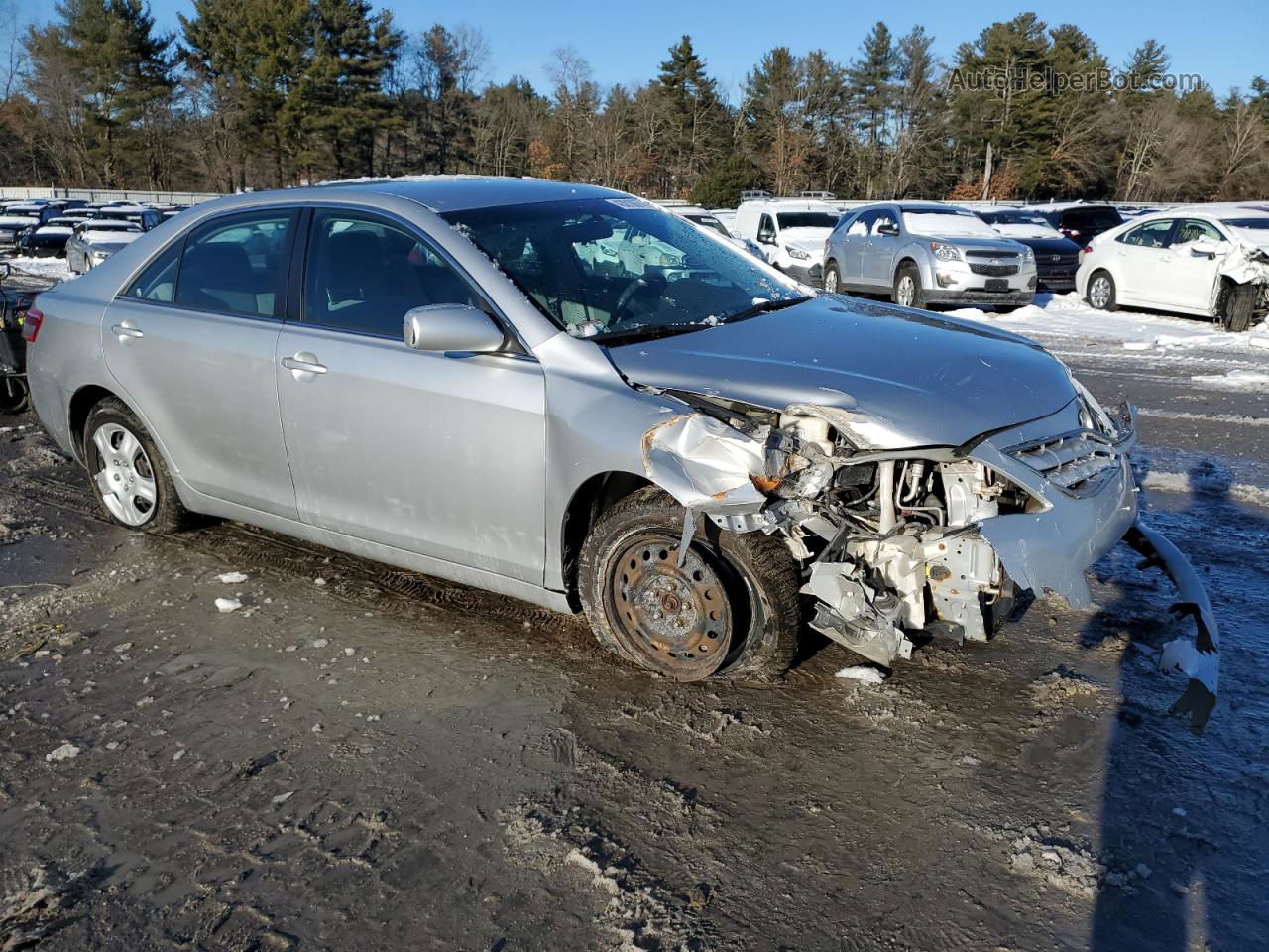 2011 Toyota Camry Base Silver vin: 4T4BF3EK5BR155482