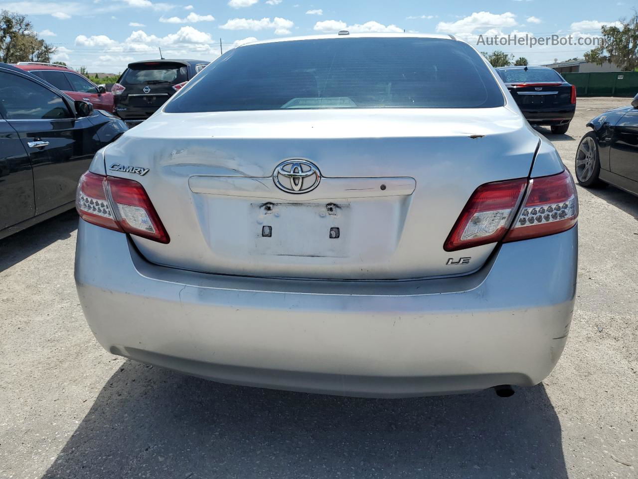 2011 Toyota Camry Base Silver vin: 4T4BF3EK5BR171164