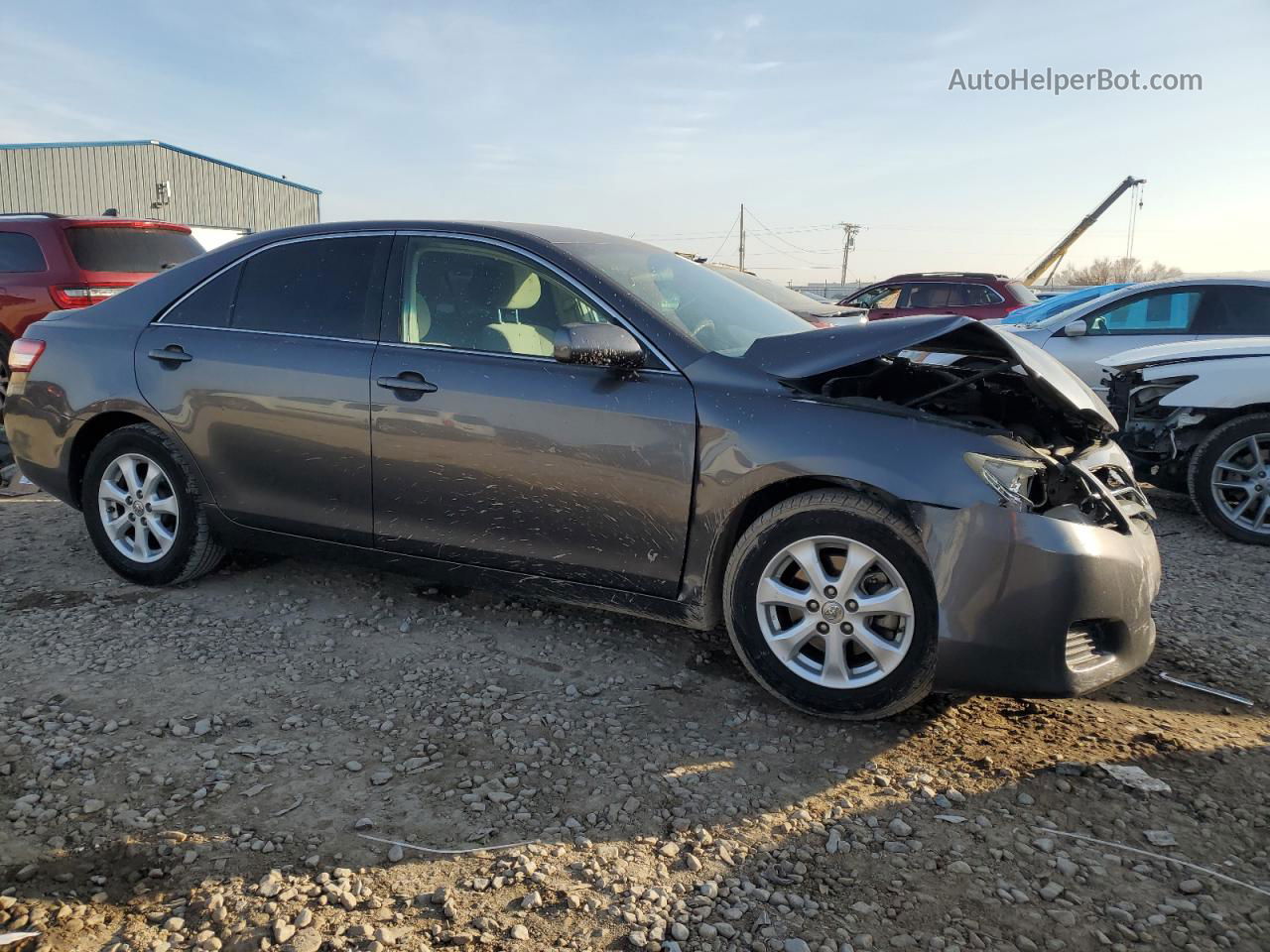 2011 Toyota Camry Base Серый vin: 4T4BF3EK5BR182553