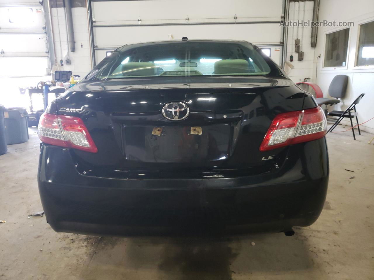 2011 Toyota Camry Base Black vin: 4T4BF3EK5BR192824