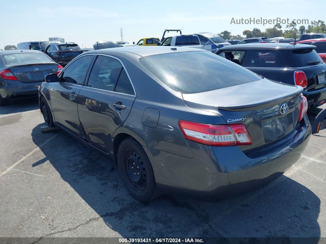 2011 Toyota Camry Le Gray vin: 4T4BF3EK5BR203398