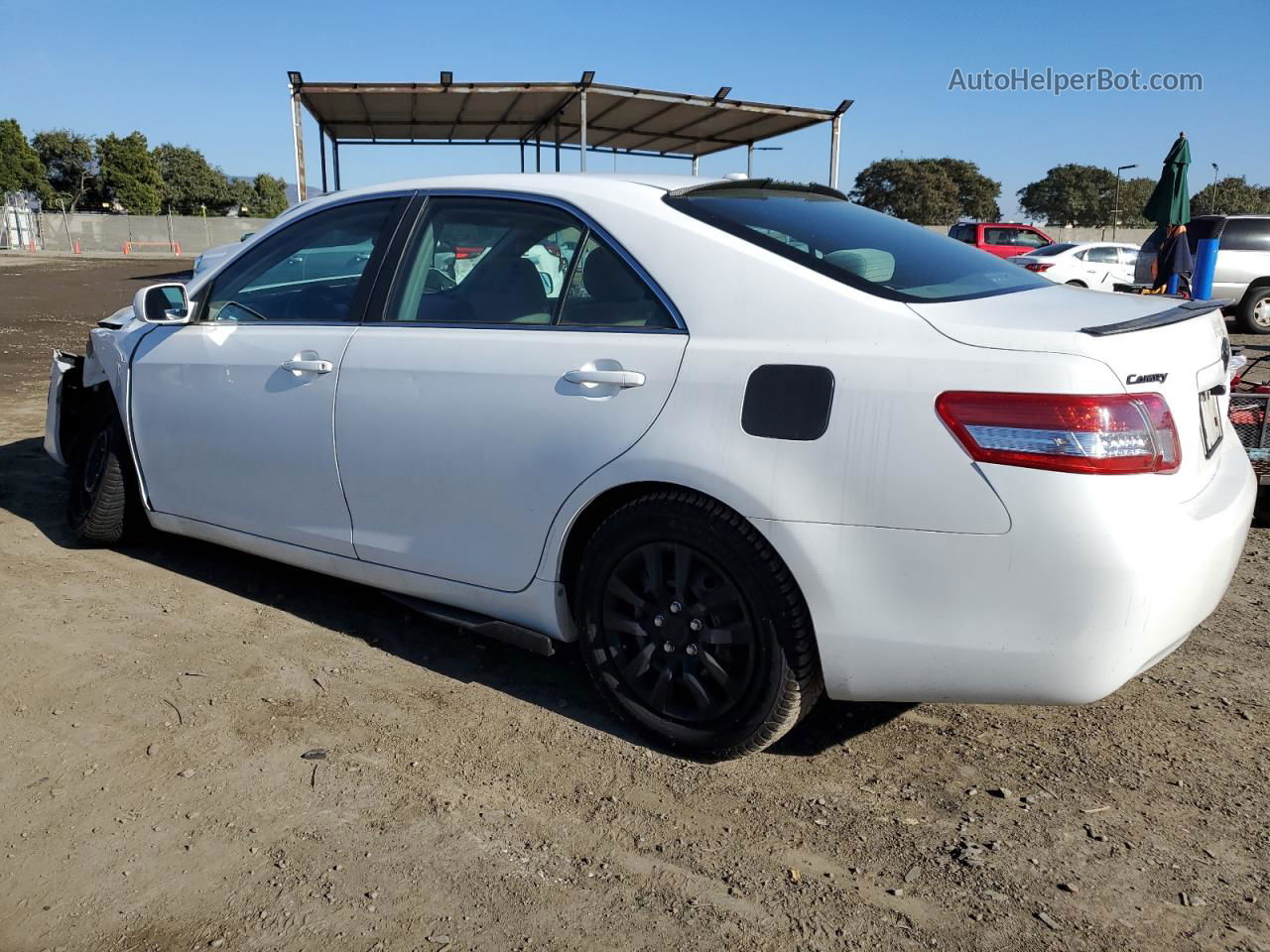 2011 Toyota Camry Base White vin: 4T4BF3EK5BR204826