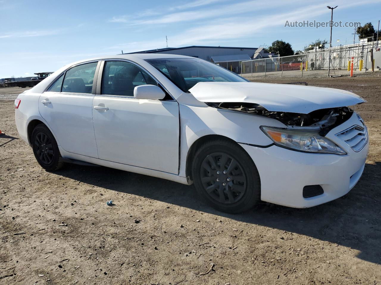 2011 Toyota Camry Base White vin: 4T4BF3EK5BR204826