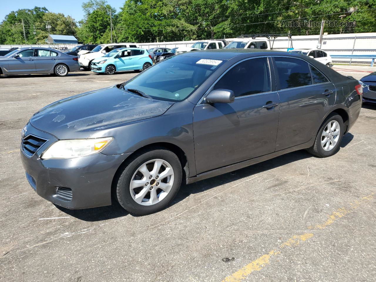 2011 Toyota Camry Base Gray vin: 4T4BF3EK6BR107148