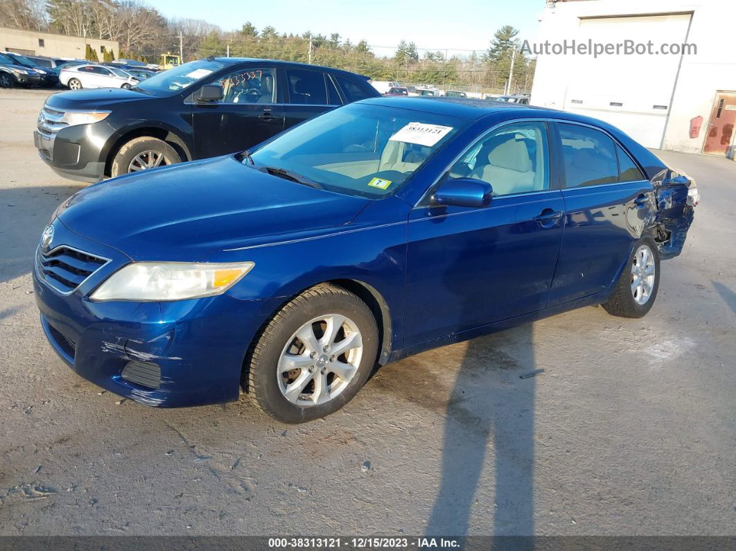 2011 Toyota Camry Le Синий vin: 4T4BF3EK6BR132504