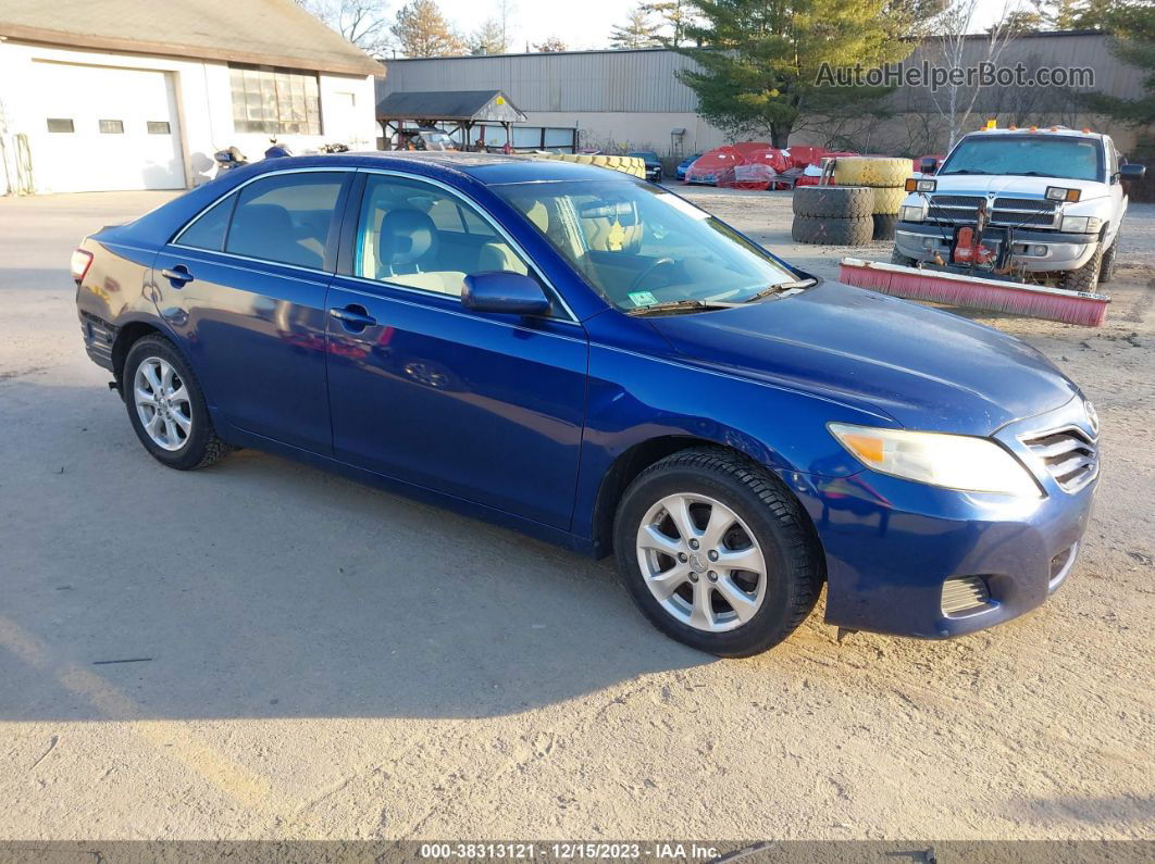 2011 Toyota Camry Le Синий vin: 4T4BF3EK6BR132504