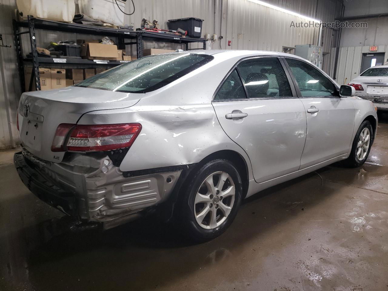 2011 Toyota Camry Base Silver vin: 4T4BF3EK6BR139081