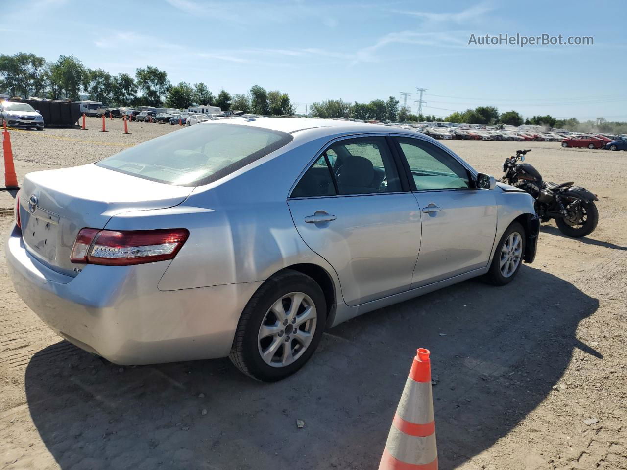 2011 Toyota Camry Base Silver vin: 4T4BF3EK6BR139601