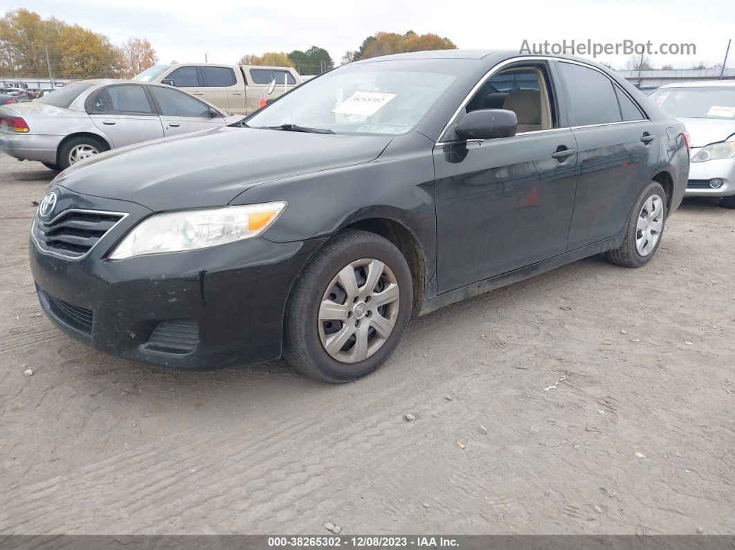 2011 Toyota Camry Le Черный vin: 4T4BF3EK6BR147732