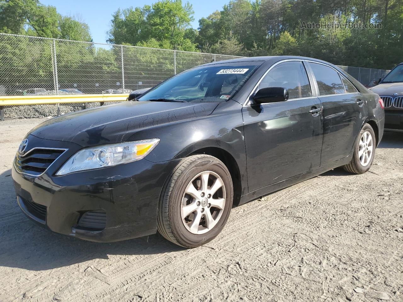 2011 Toyota Camry Base Black vin: 4T4BF3EK6BR157435