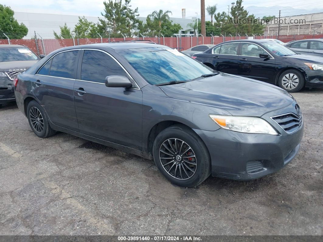 2011 Toyota Camry Le Gray vin: 4T4BF3EK6BR159458
