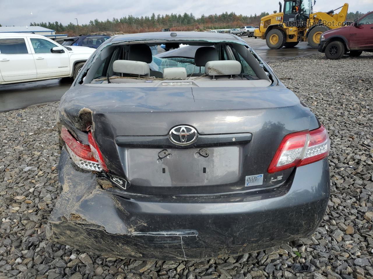 2011 Toyota Camry Base Серый vin: 4T4BF3EK6BR168144