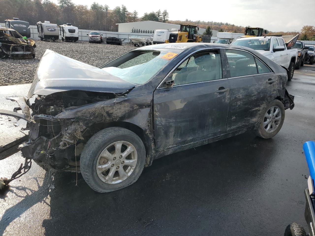 2011 Toyota Camry Base Gray vin: 4T4BF3EK6BR168144