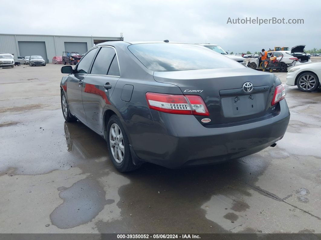 2011 Toyota Camry Le Gray vin: 4T4BF3EK6BR171982