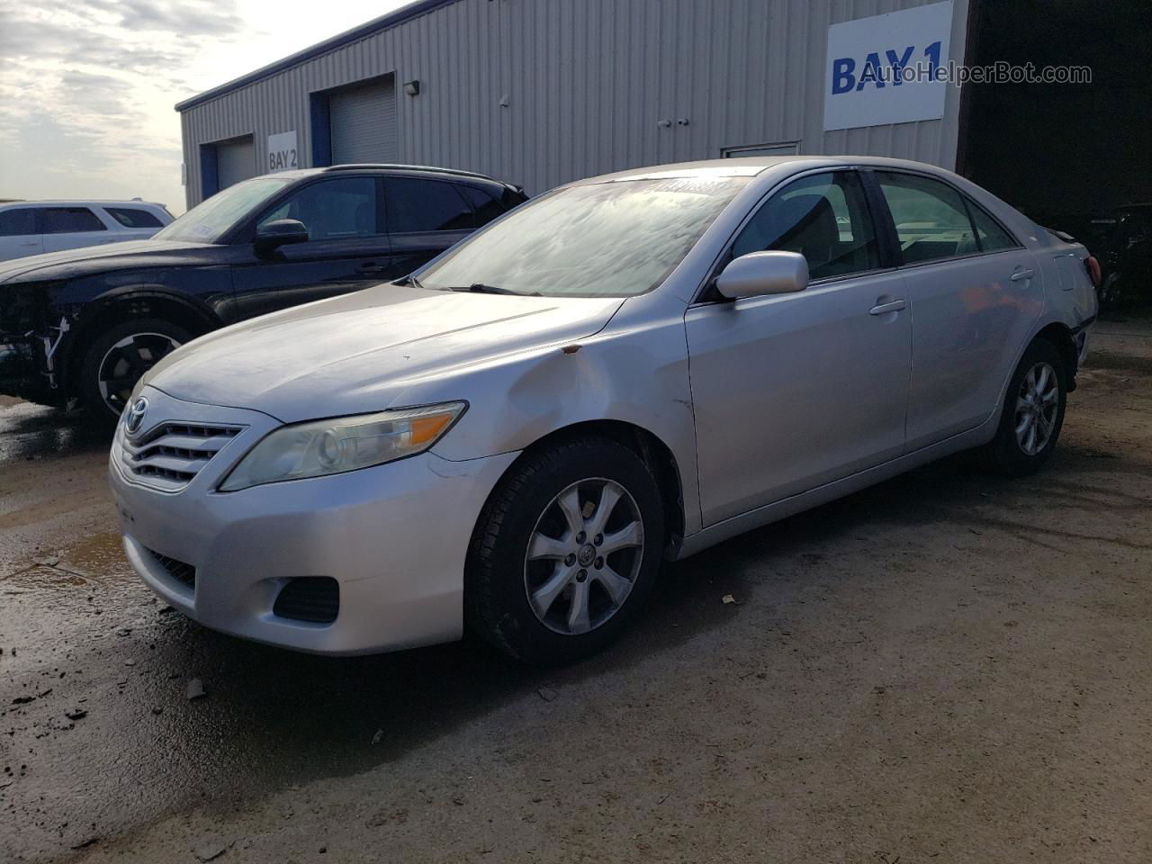 2011 Toyota Camry Base Silver vin: 4T4BF3EK6BR193481