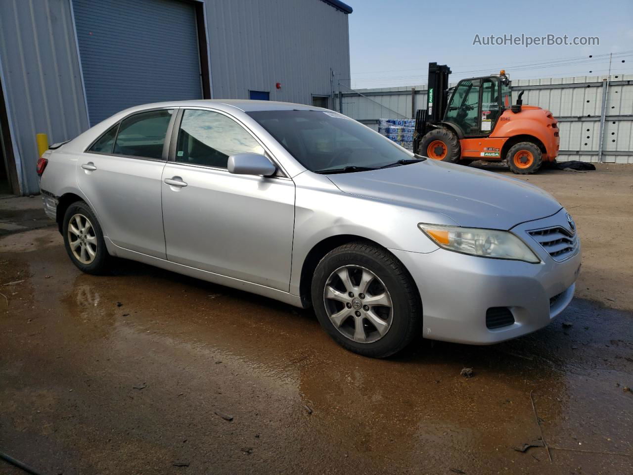 2011 Toyota Camry Base Silver vin: 4T4BF3EK6BR193481