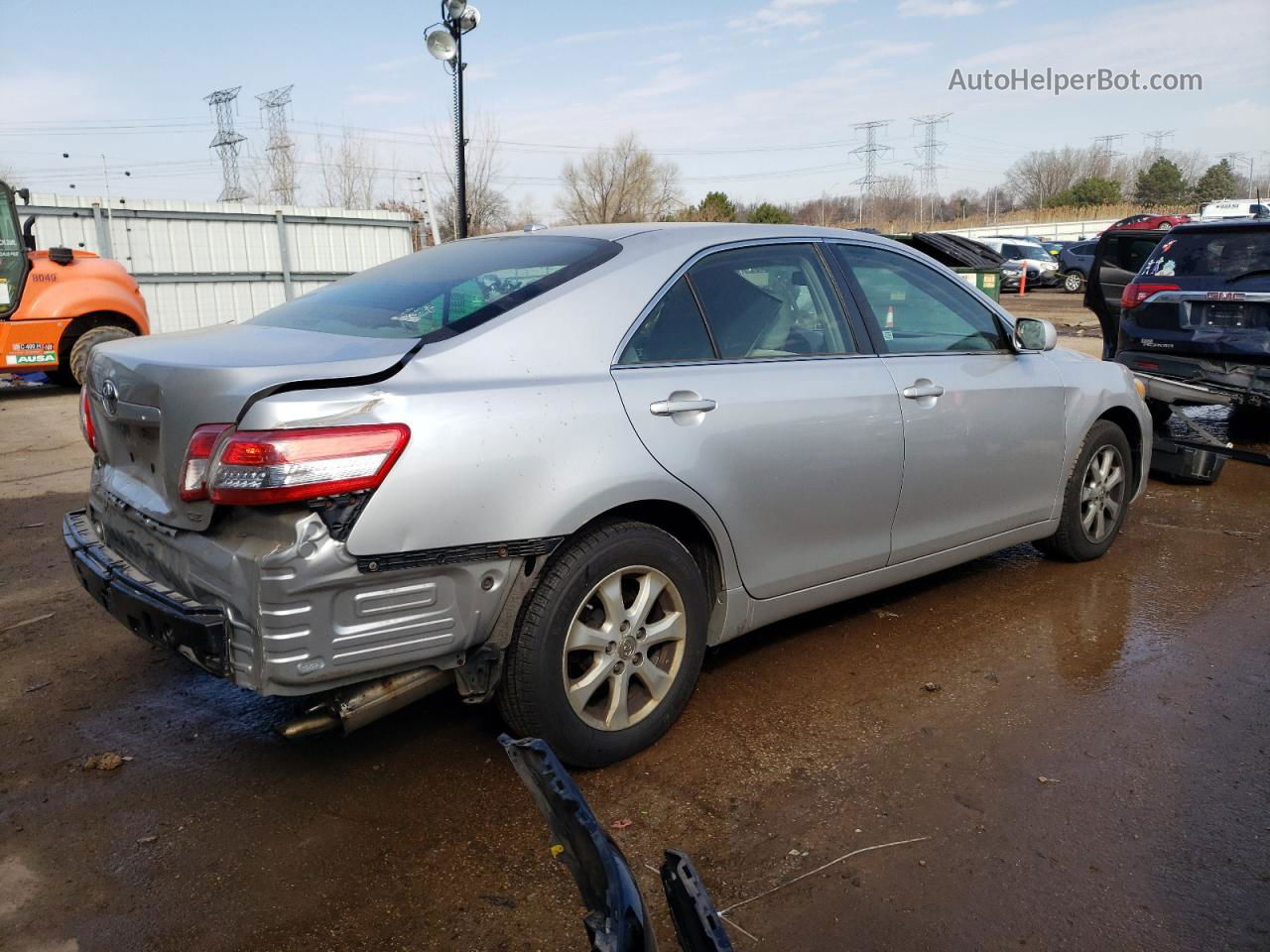 2011 Toyota Camry Base Silver vin: 4T4BF3EK6BR193481