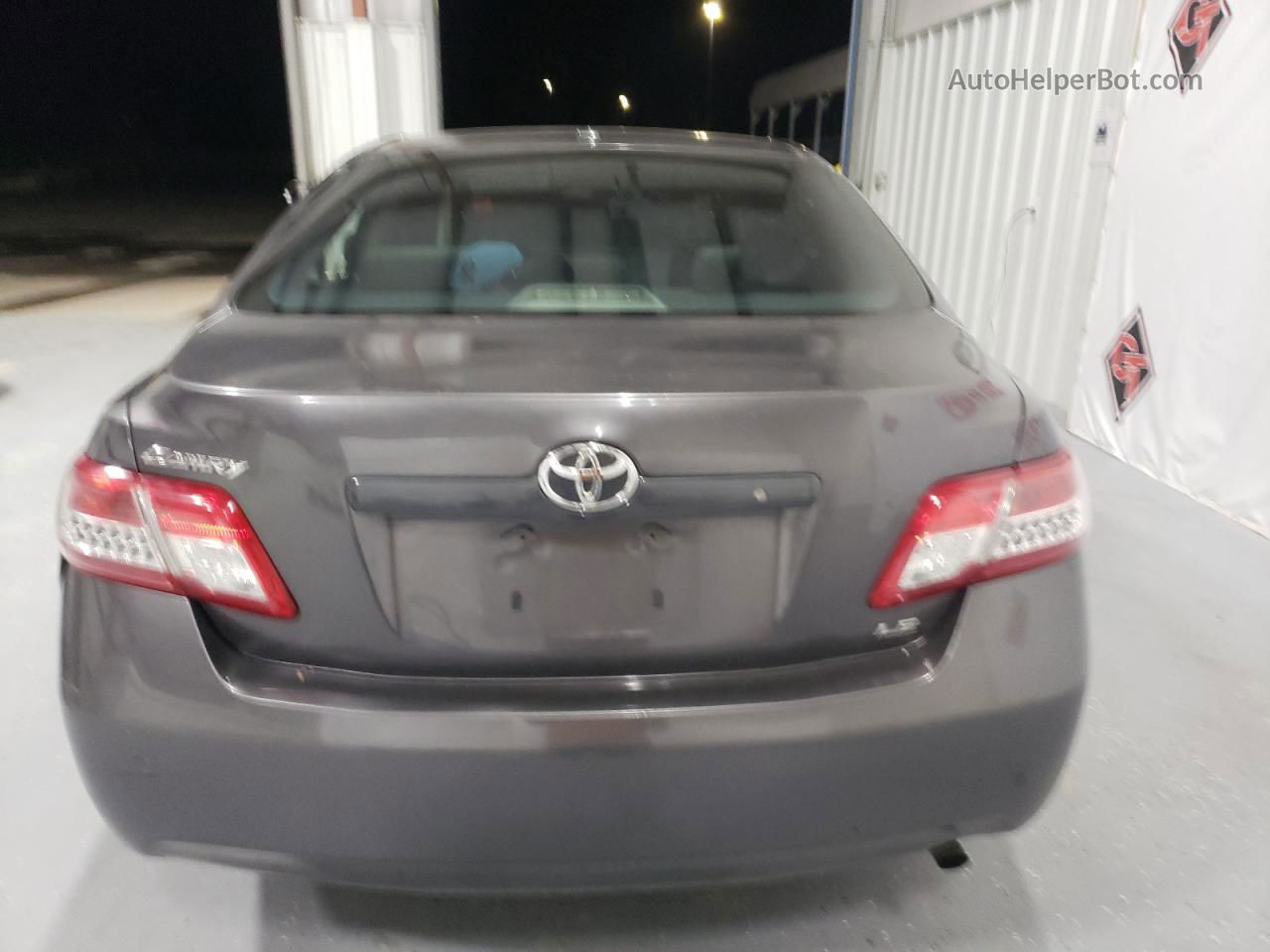 2011 Toyota Camry Base Серый vin: 4T4BF3EK6BR195084