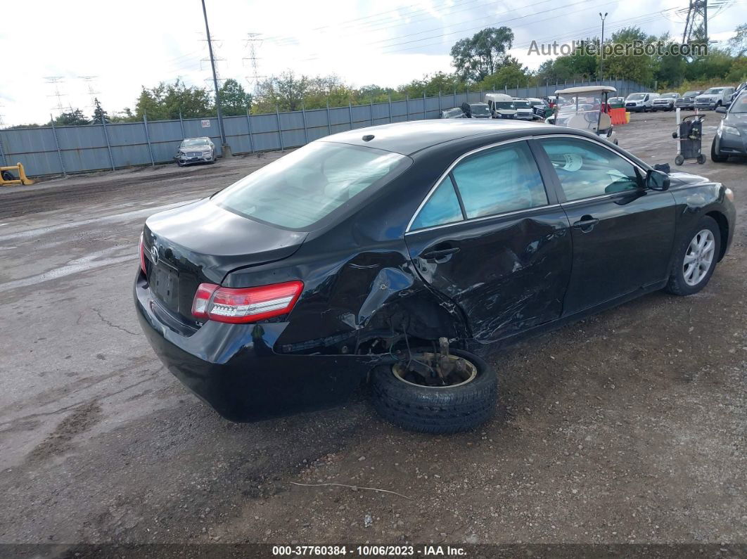 2011 Toyota Camry Le Черный vin: 4T4BF3EK6BR205080