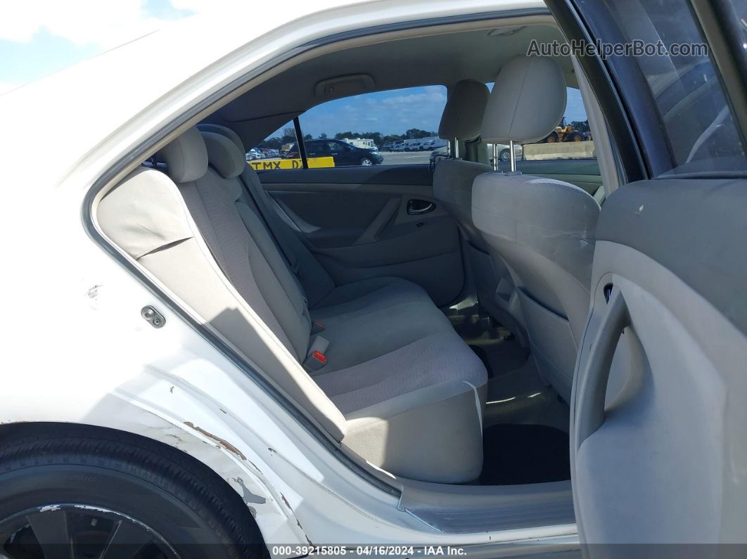 2011 Toyota Camry   White vin: 4T4BF3EK6BR215639