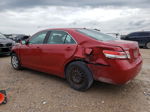 2011 Toyota Camry Base Red vin: 4T4BF3EK7BR100158