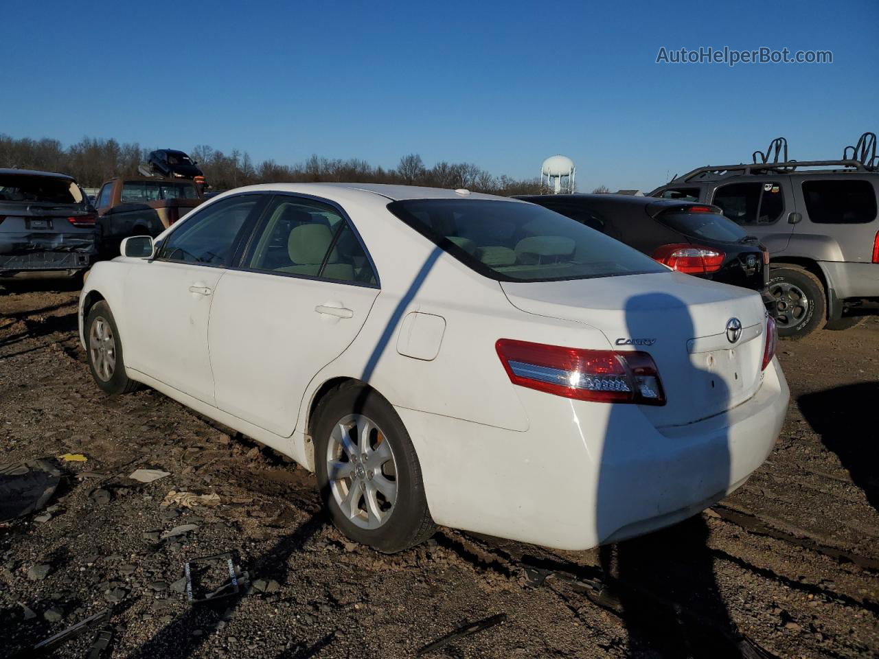 2011 Toyota Camry Base Белый vin: 4T4BF3EK7BR109121