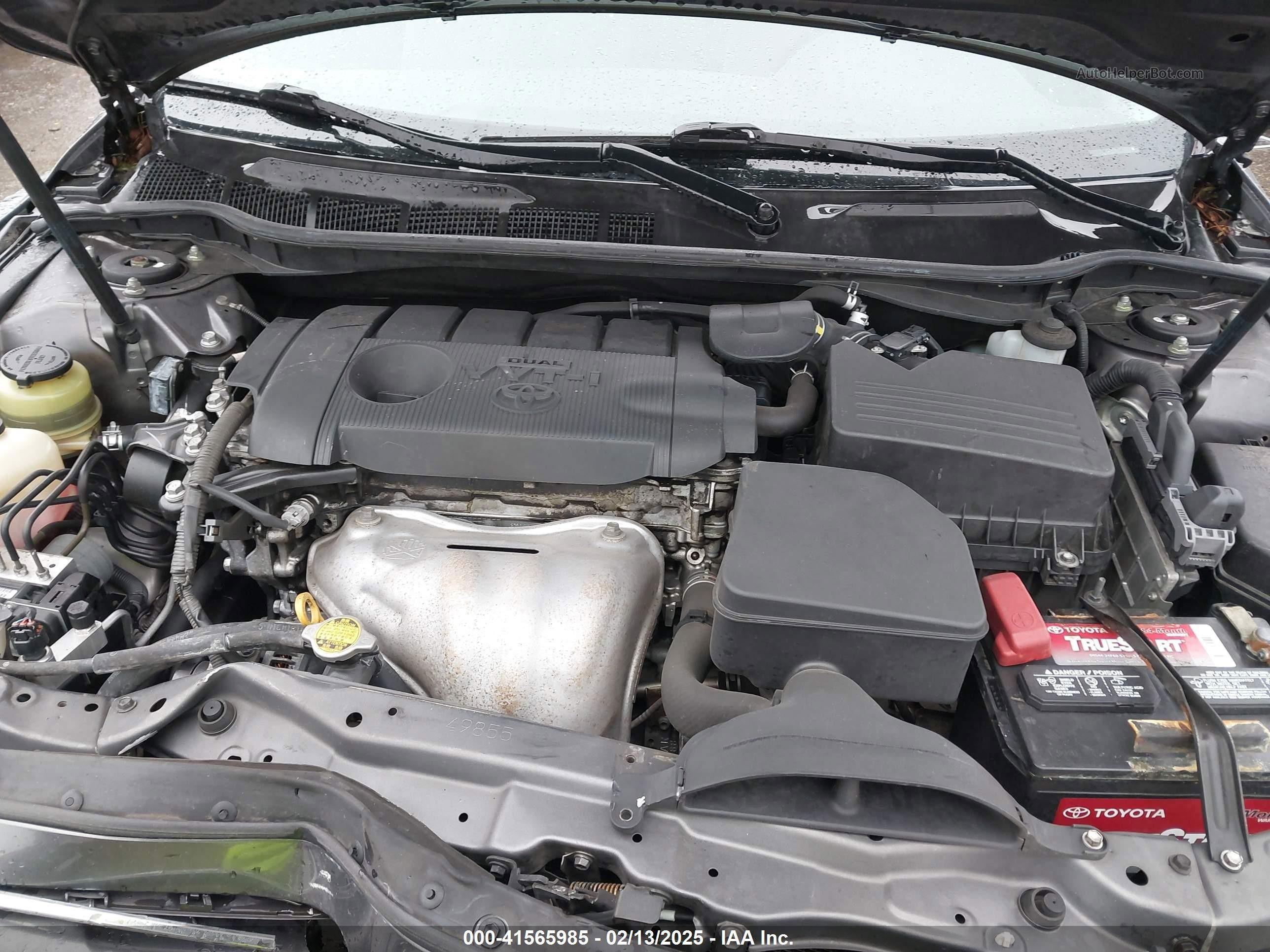 2011 Toyota Camry Le Gray vin: 4T4BF3EK7BR111810