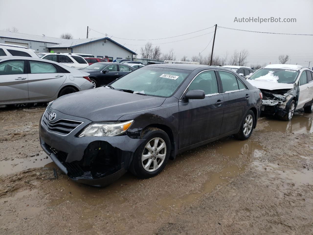 2011 Toyota Camry Base Gray vin: 4T4BF3EK7BR114996