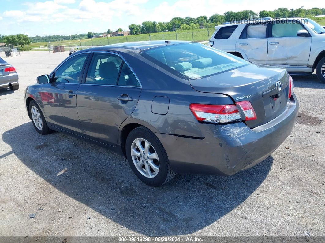 2011 Toyota Camry Le Gray vin: 4T4BF3EK7BR126842