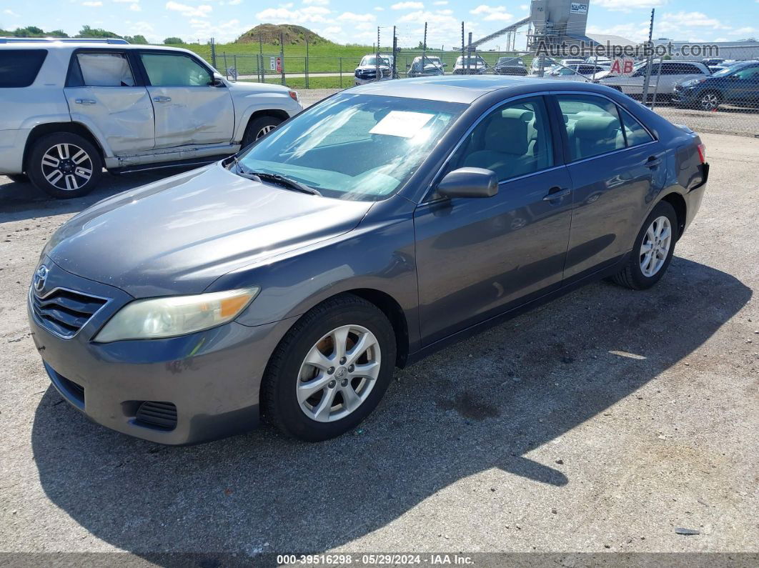 2011 Toyota Camry Le Gray vin: 4T4BF3EK7BR126842