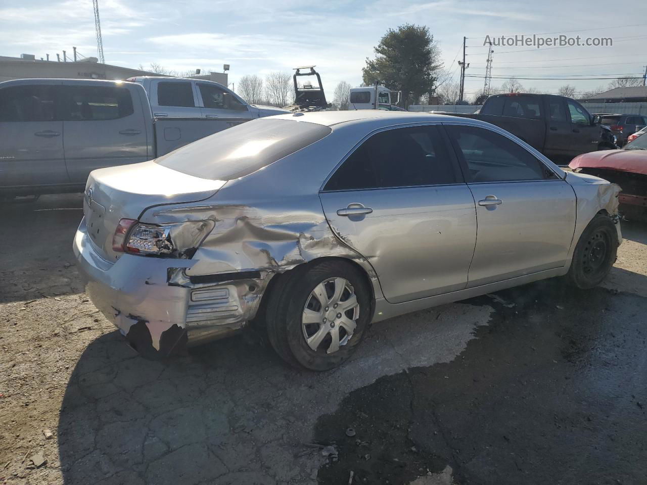 2011 Toyota Camry Base Silver vin: 4T4BF3EK7BR128977