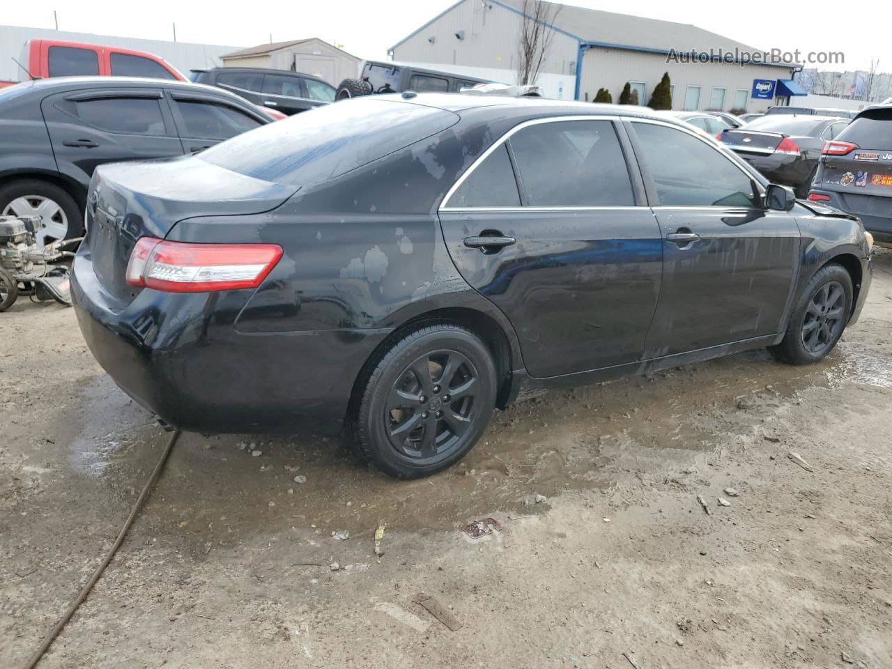 2011 Toyota Camry Base Black vin: 4T4BF3EK7BR134939