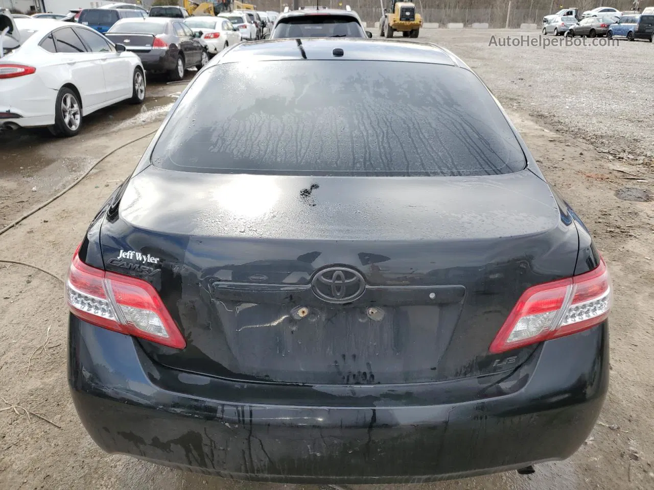 2011 Toyota Camry Base Black vin: 4T4BF3EK7BR134939