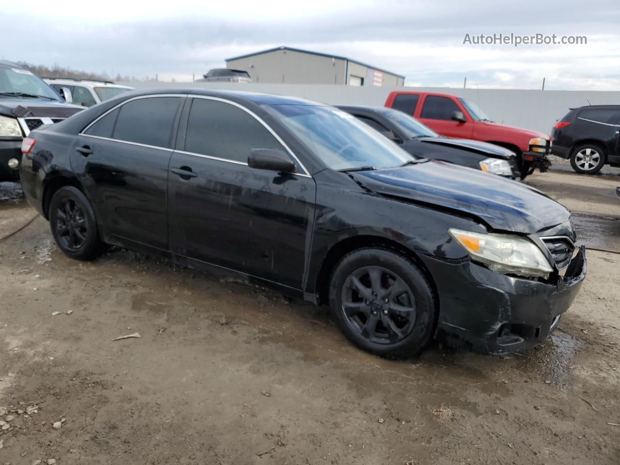 2011 Toyota Camry Base Black vin: 4T4BF3EK7BR134939