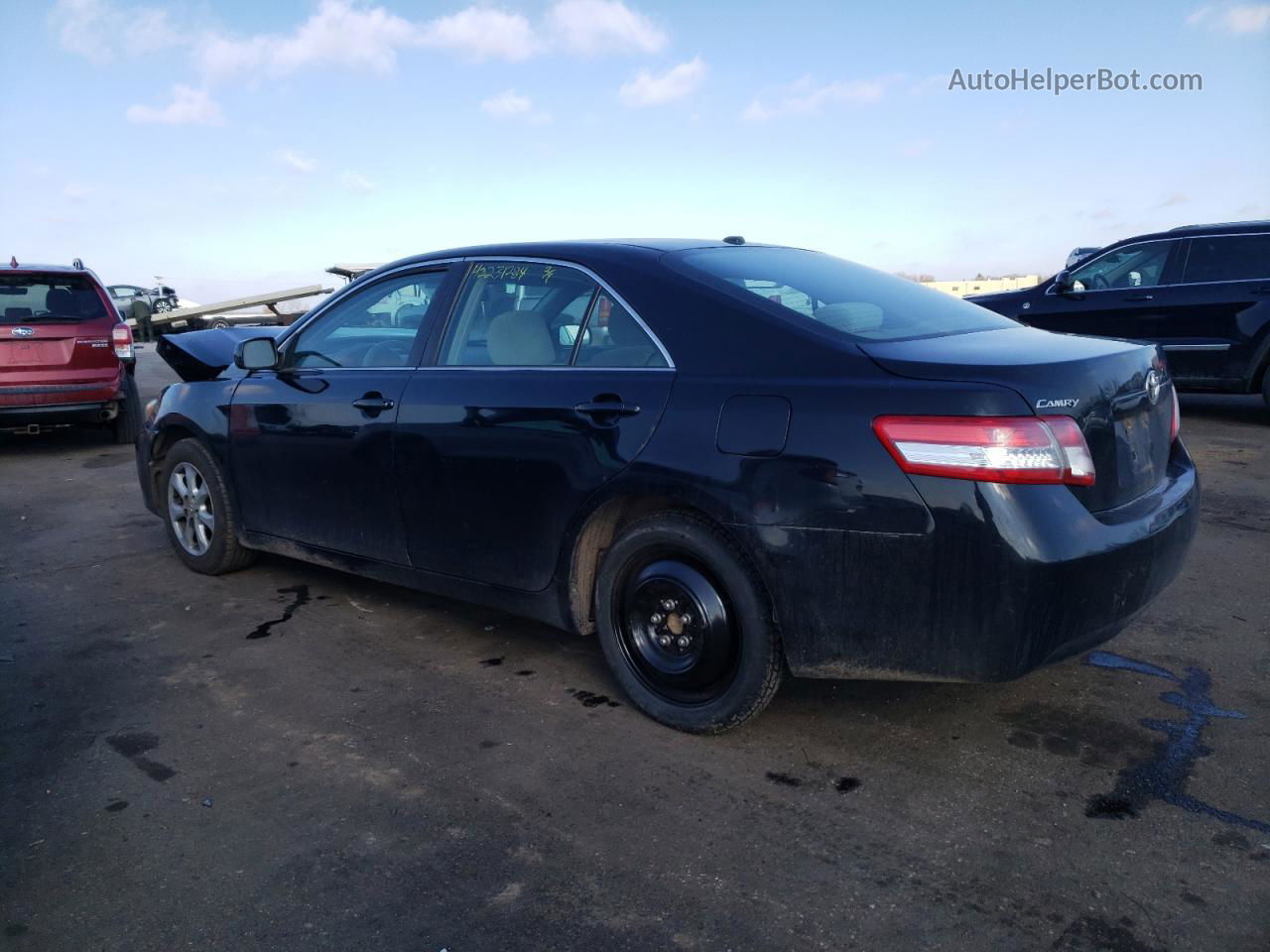 2011 Toyota Camry Base Black vin: 4T4BF3EK7BR136819