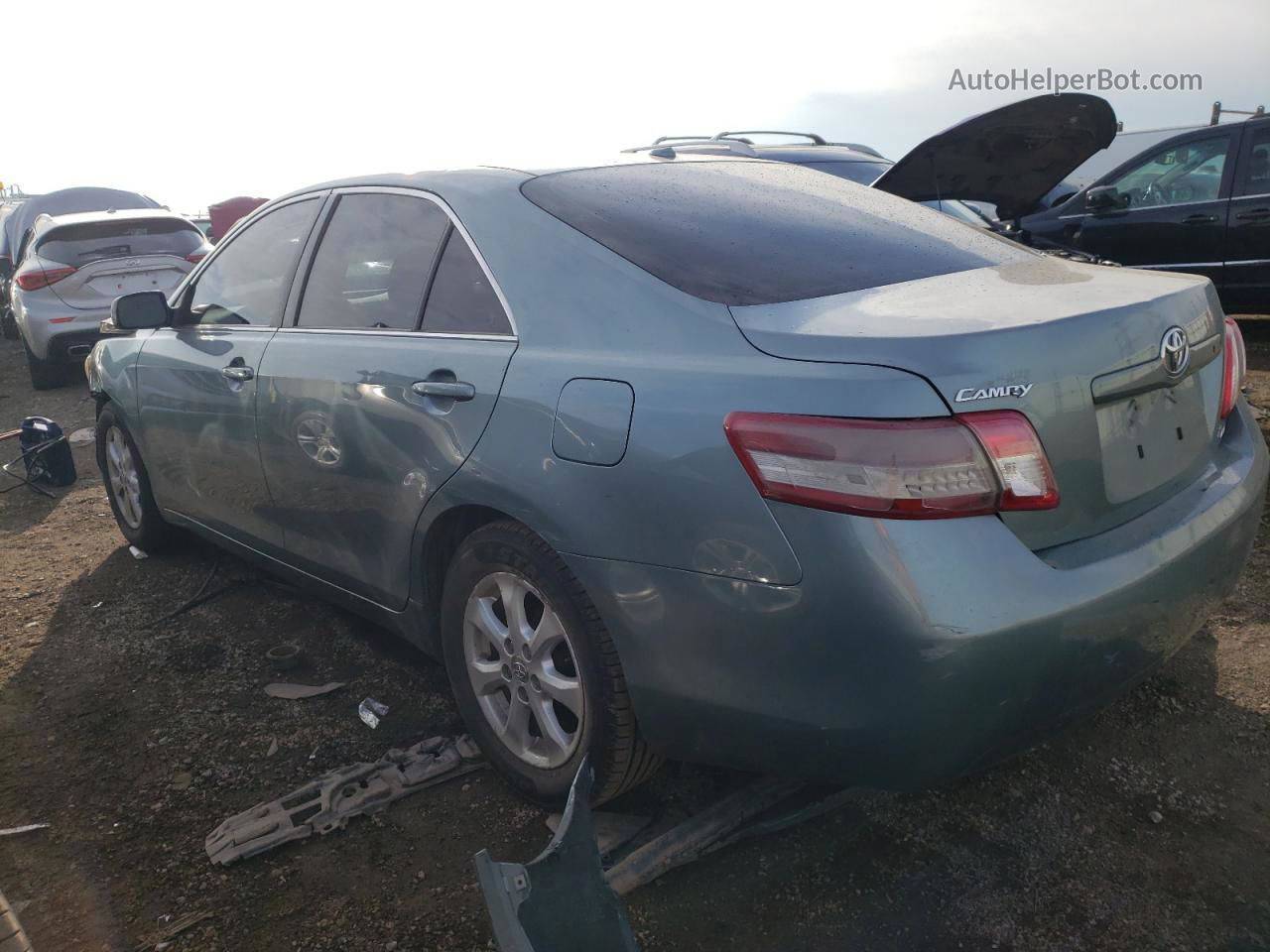 2011 Toyota Camry Base Синий vin: 4T4BF3EK7BR145617