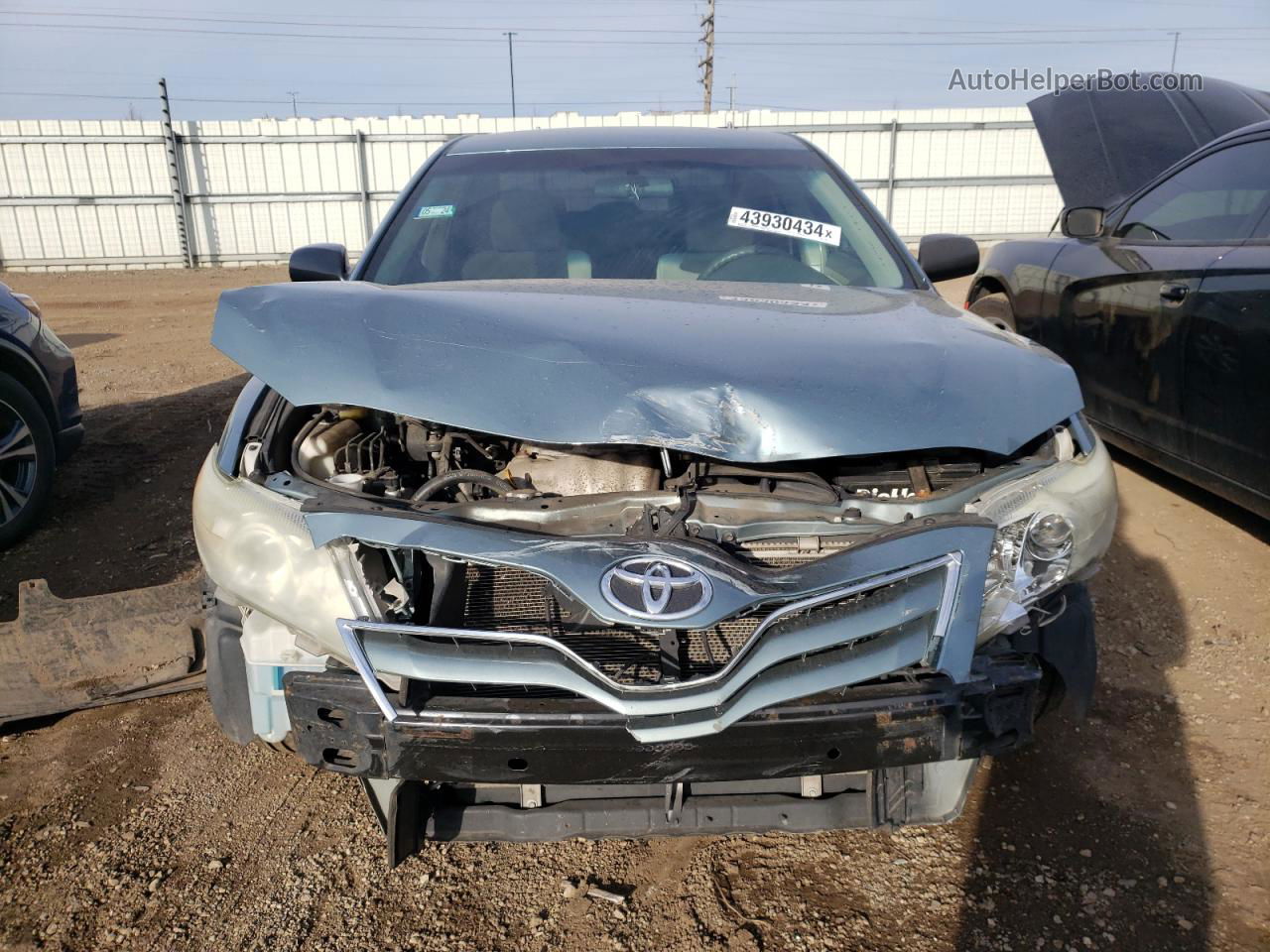 2011 Toyota Camry Base Синий vin: 4T4BF3EK7BR145617