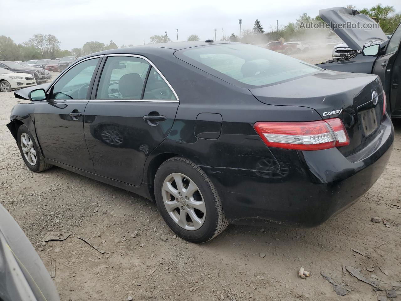 2011 Toyota Camry Base Черный vin: 4T4BF3EK7BR146511