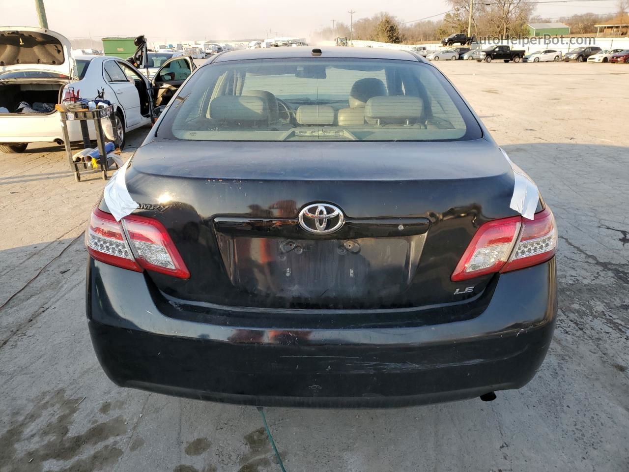 2011 Toyota Camry Base Black vin: 4T4BF3EK7BR147111