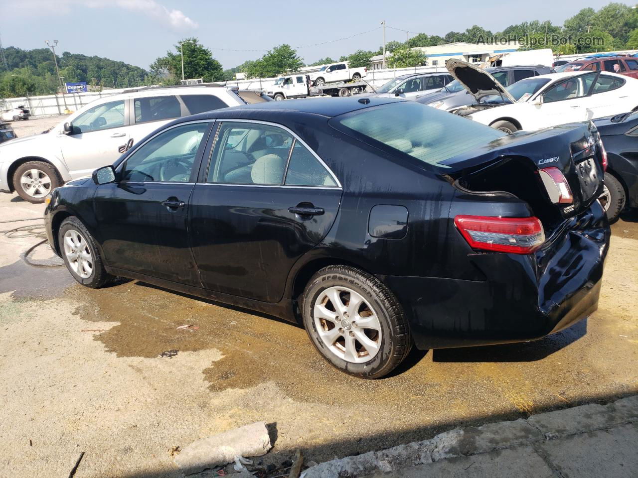 2011 Toyota Camry Base Black vin: 4T4BF3EK7BR147397