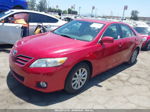 2011 Toyota Camry Xle Red vin: 4T4BF3EK7BR150817