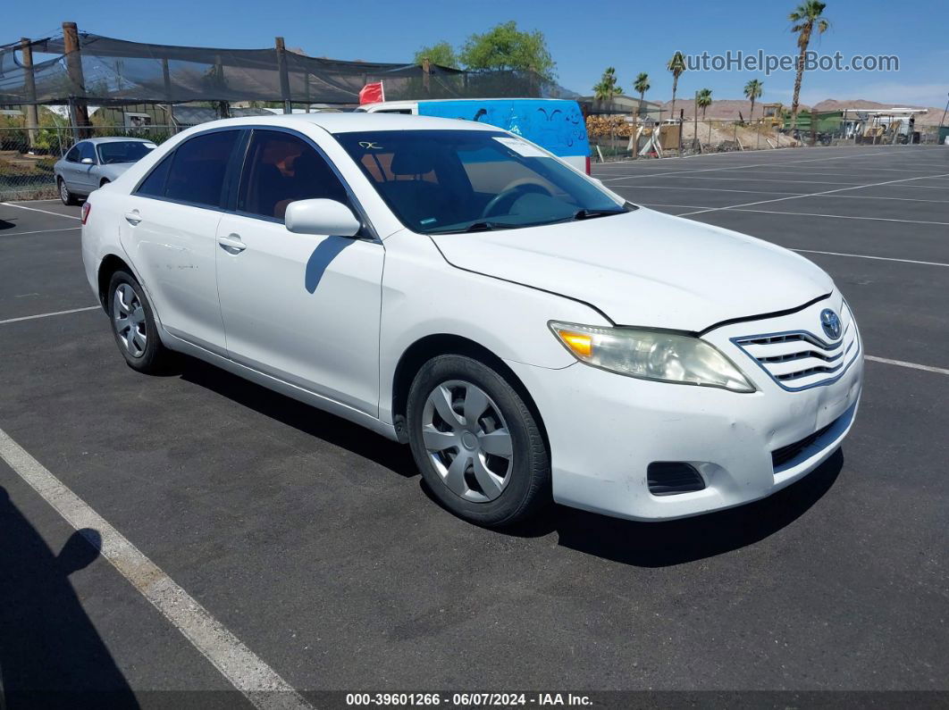 2011 Toyota Camry Le White vin: 4T4BF3EK7BR204553