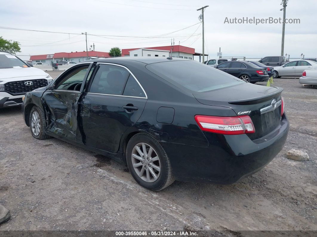 2011 Toyota Camry Xle Black vin: 4T4BF3EK7BR211034