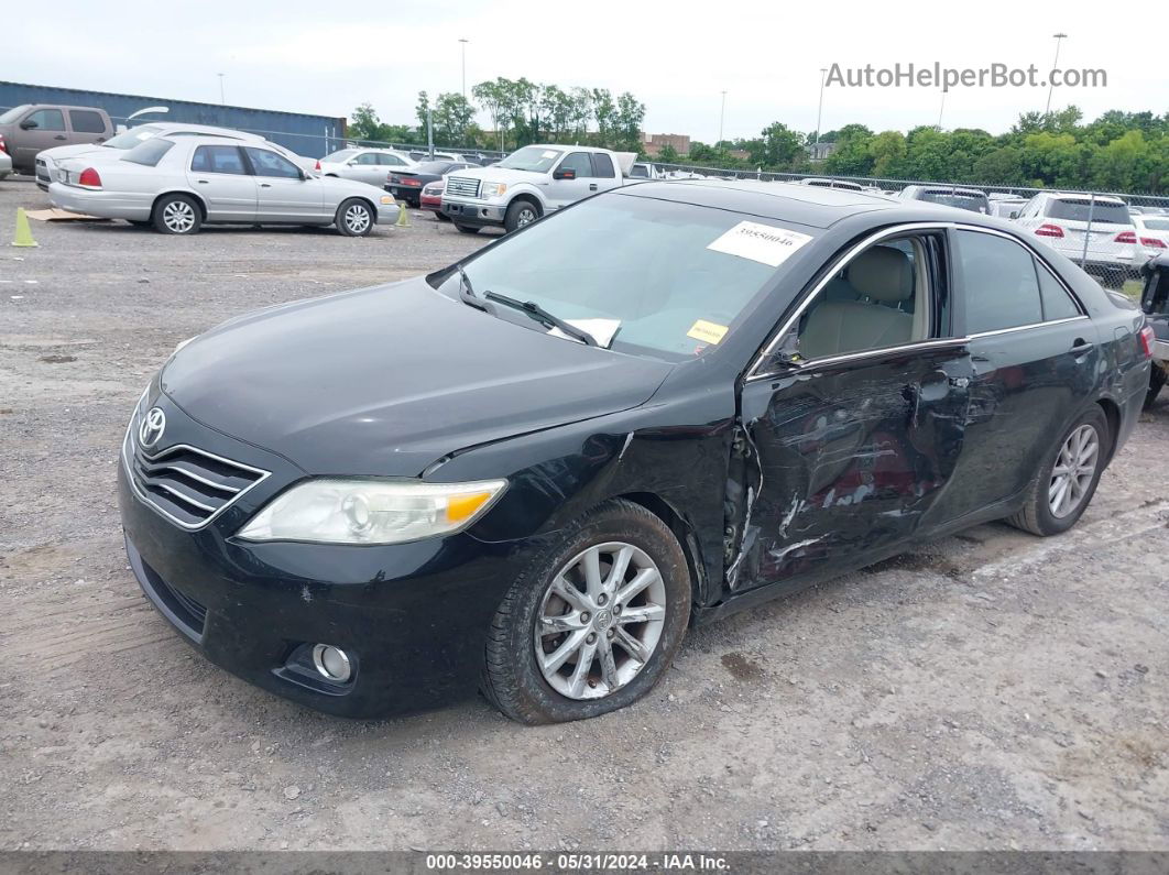 2011 Toyota Camry Xle Black vin: 4T4BF3EK7BR211034