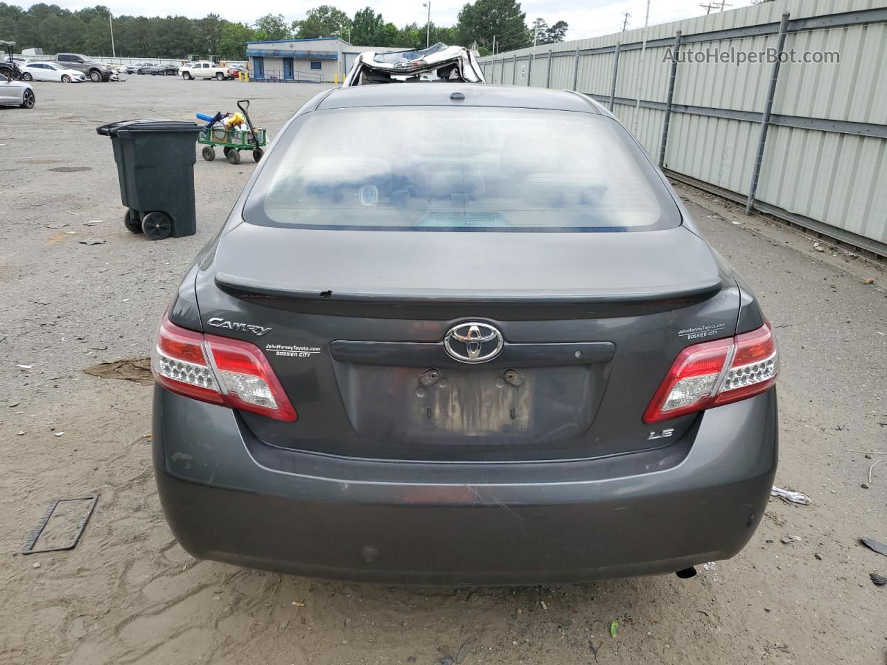 2011 Toyota Camry Base Charcoal vin: 4T4BF3EK8BR093723